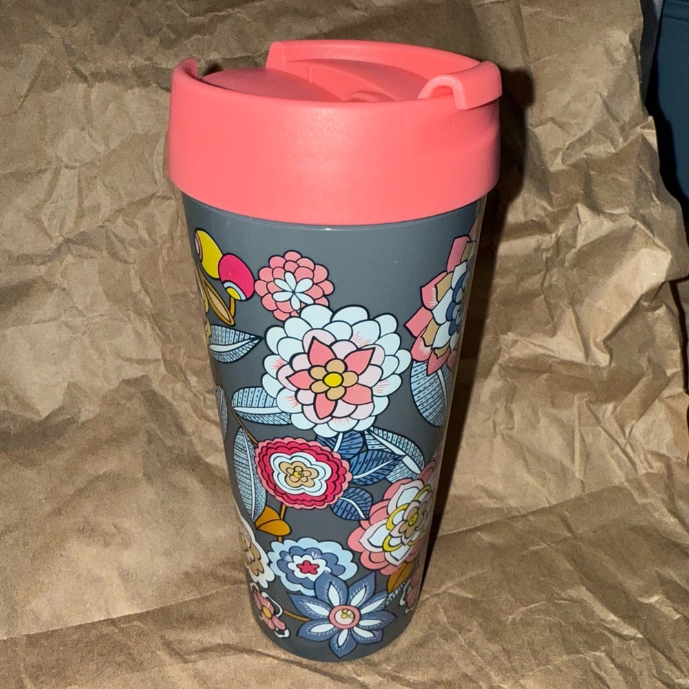Vera Bradley NWOT 16oz. Coffee mug